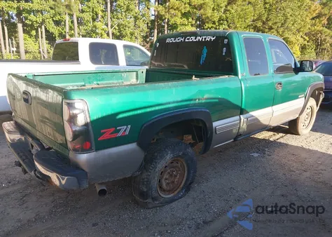 2000 Chevrolet Silverado 1500 Ls from USA, damaged, VIN 2GCEK19TXY1256777